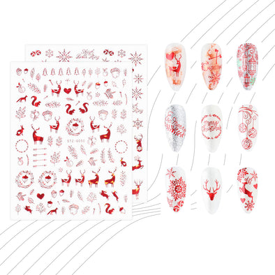 Christmas Series Nail Decals Nail Stickers
